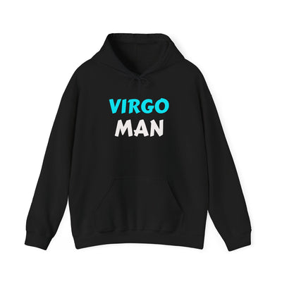 Virgo Man Graphic Hoodie - Astrological Zodiac Sweatshirt for Astrology Lovers