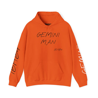 Gemini Man Hoodie - Celestial Design for Zodiac Lovers