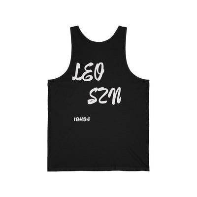 Unisex Jersey Tank Top for Leo Season | Horoscope Apparel, Zodiac Gift, Astrology Tee, Summer Fashion, Birthday Clothes