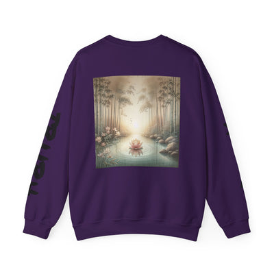 Cosmic Vibes Unisex Crewneck Sweatshirt with Artistic Print