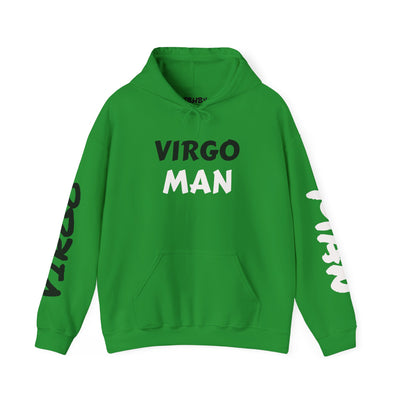 Virgo Man Graphic Hoodie - Astrological Zodiac Sweatshirt for Astrology Lovers