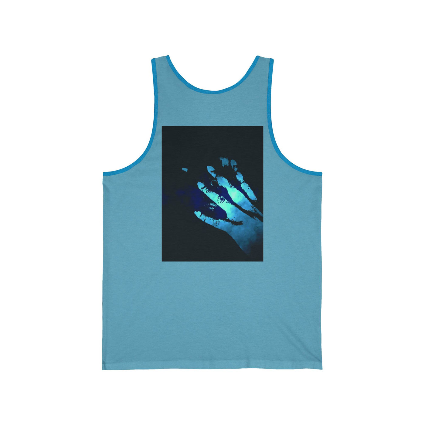 IBHB4 Unisex Jersey Tank - Stylish Casual Wear and Unique Handprint Design