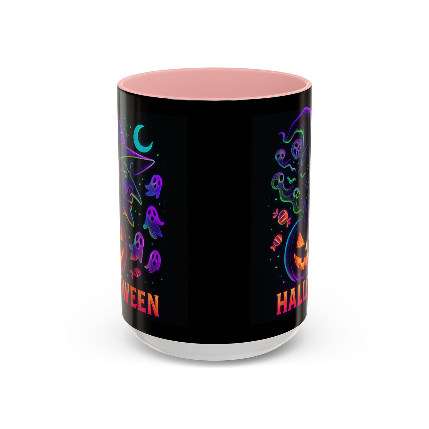 Halloween-Themed Accent Coffee Mug - Fun & Spooky Design