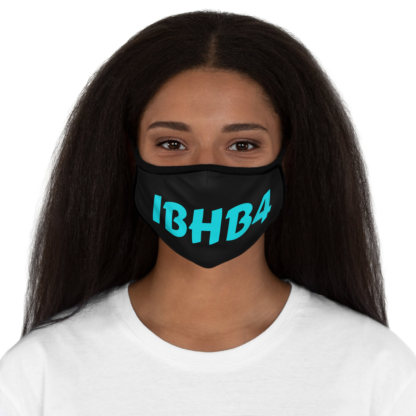 Cool Fitted Face Mask with IBHB4 Design - Stylish and Comfortable for Everyday Wear