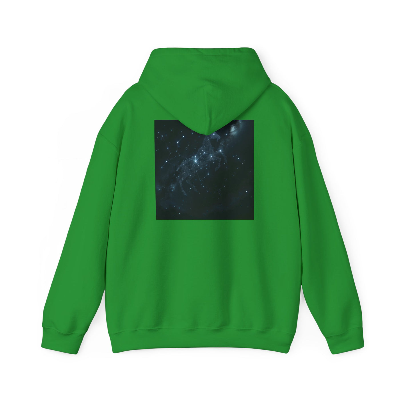 Capricorn Man Zodiac Hoodie - Unisex Heavy Blend Sweatshirt with Constellation Design
