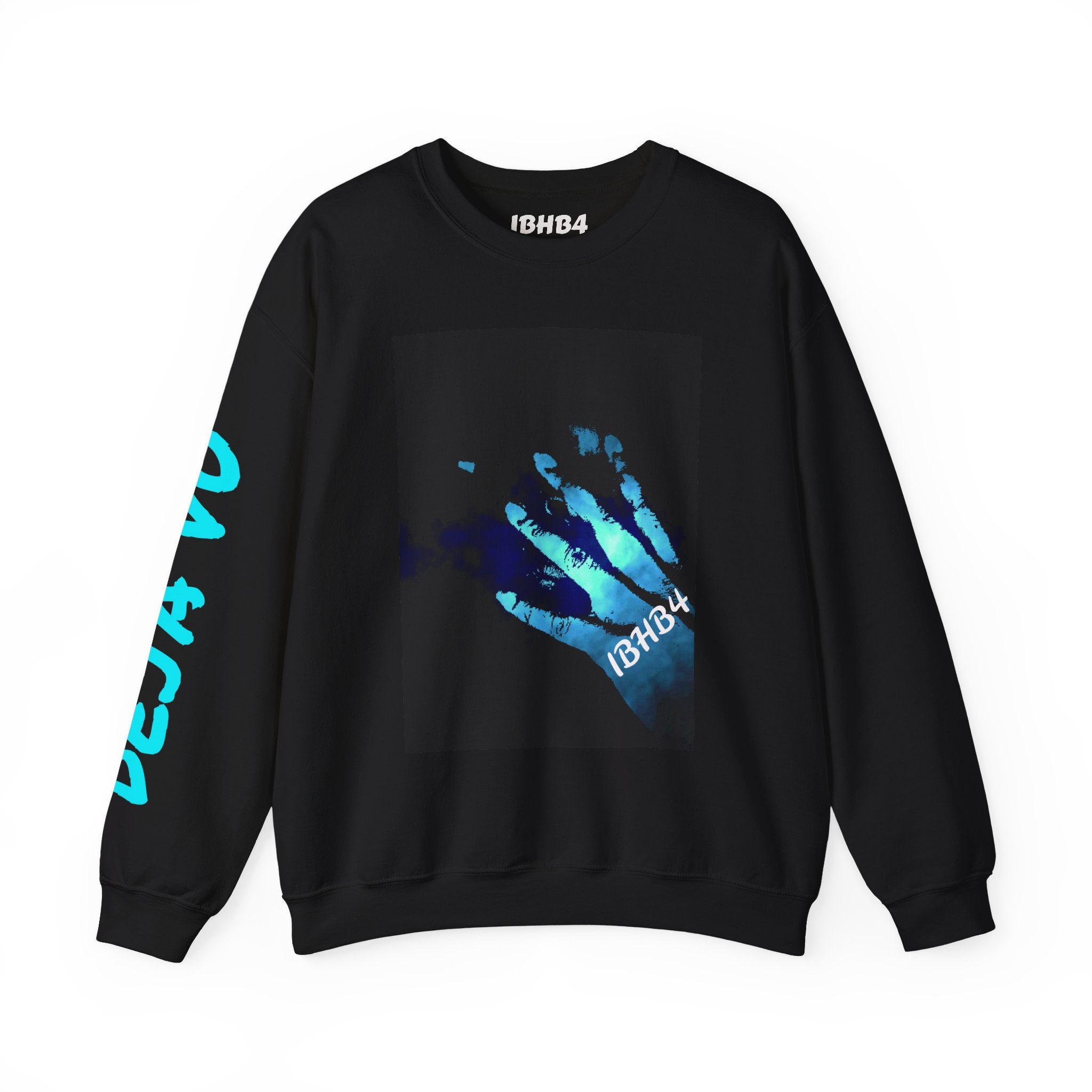 Futuristic Handprint Crewneck Sweatshirt - Unisex Heavy Blend™